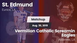 Matchup: St. Edmund vs. Vermilion Catholic Screamin Eagles 2019