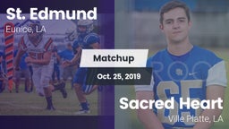 Matchup: St. Edmund vs. Sacred Heart  2019