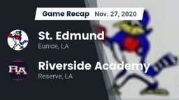 Recap: St. Edmund  vs. Riverside Academy 2020