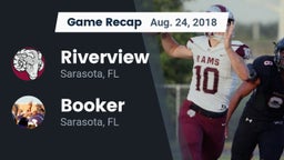 Recap: Riverview  vs. Booker  2018