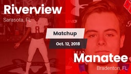 Matchup: Riverview vs. Manatee  2018