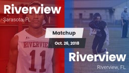 Matchup: Riverview vs. Riverview  2018