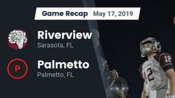 Recap: Riverview  vs. Palmetto  2019