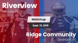 Matchup: Riverview vs. Ridge Community  2019