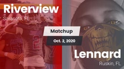 Matchup: Riverview vs. Lennard  2020