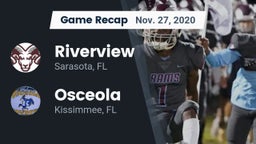 Recap: Riverview  vs. Osceola  2020