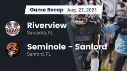 Recap: Riverview  vs. Seminole  - Sanford 2021