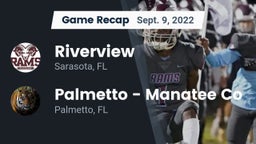 Recap: Riverview  vs. Palmetto  - Manatee Co 2022