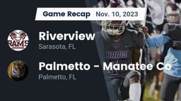Recap: Riverview  vs. Palmetto  - Manatee Co 2023