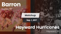 Matchup: Barron vs. Hayward Hurricanes  2017