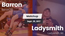 Matchup: Barron vs. Ladysmith  2017