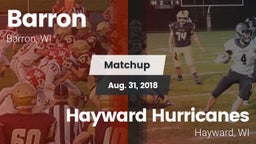 Matchup: Barron vs. Hayward Hurricanes  2018