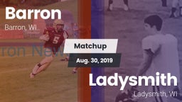 Matchup: Barron vs. Ladysmith  2019