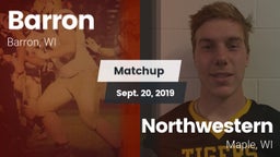 Matchup: Barron vs. Northwestern  2019