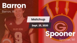 Matchup: Barron vs. Spooner  2020