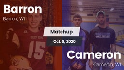 Matchup: Barron vs. Cameron  2020