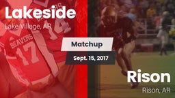 Matchup: Lakeside vs. Rison  2017
