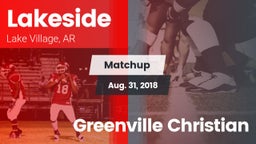 Matchup: Lakeside vs. Greenville Christian 2018