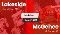Matchup: Lakeside vs. McGehee  2018