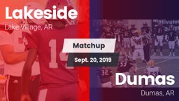Matchup: Lakeside vs. Dumas  2019