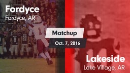 Matchup: Fordyce vs. Lakeside  2016