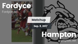 Matchup: Fordyce vs. Hampton  2017
