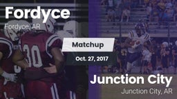 Matchup: Fordyce vs. Junction City  2017