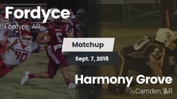 Matchup: Fordyce vs. Harmony Grove  2018