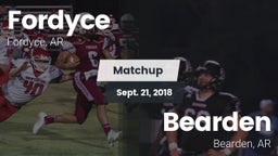 Matchup: Fordyce vs. Bearden  2018