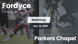 Matchup: Fordyce vs. Parkers Chapel 2018