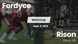 Matchup: Fordyce vs. Rison  2019