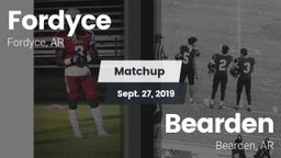 Matchup: Fordyce vs. Bearden  2019