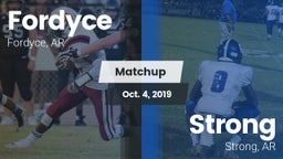 Matchup: Fordyce vs. Strong  2019