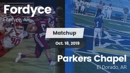 Matchup: Fordyce vs. Parkers Chapel  2019