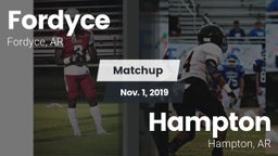 Matchup: Fordyce vs. Hampton  2019
