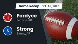 Recap: Fordyce  vs. Strong  2020
