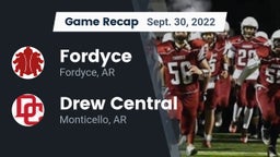 Recap: Fordyce  vs. Drew Central  2022