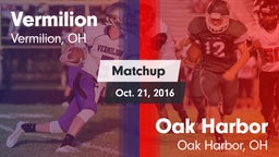 Matchup: Vermilion vs. Oak Harbor  2016
