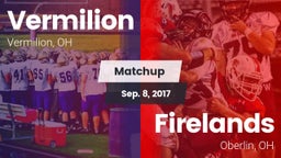 Matchup: Vermilion vs. Firelands  2017