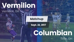 Matchup: Vermilion vs. Columbian  2017