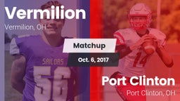 Matchup: Vermilion vs. Port Clinton  2017
