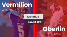 Matchup: Vermilion vs. Oberlin  2018