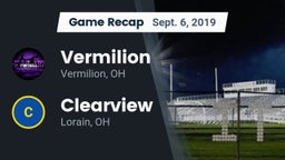 Recap: Vermilion  vs. Clearview  2019