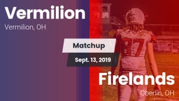 Matchup: Vermilion vs. Firelands  2019