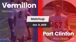 Matchup: Vermilion vs. Port Clinton  2019