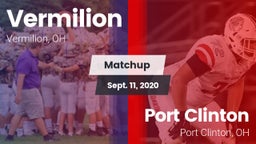 Matchup: Vermilion vs. Port Clinton  2020