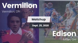 Matchup: Vermilion vs. Edison  2020