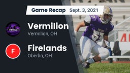 Recap: Vermilion  vs. Firelands  2021