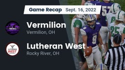 Recap: Vermilion  vs. Lutheran West  2022
