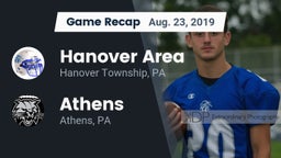 Recap: Hanover Area  vs. Athens  2019
